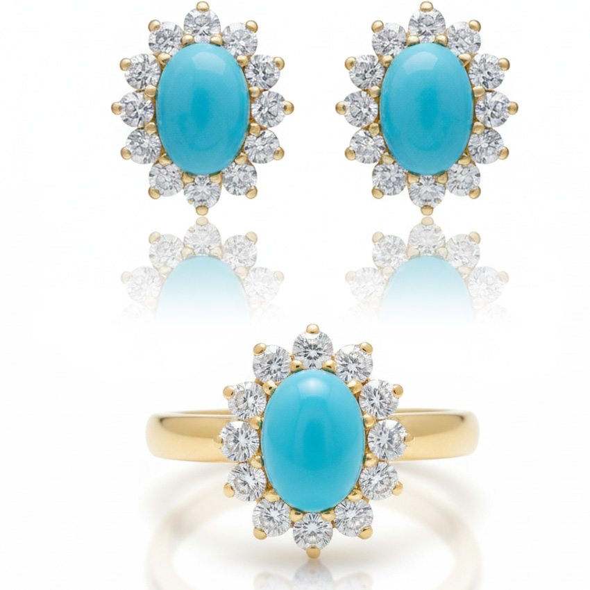 __ext__/PENDIENTES ORO 18KL TURQUESA SINTETICA