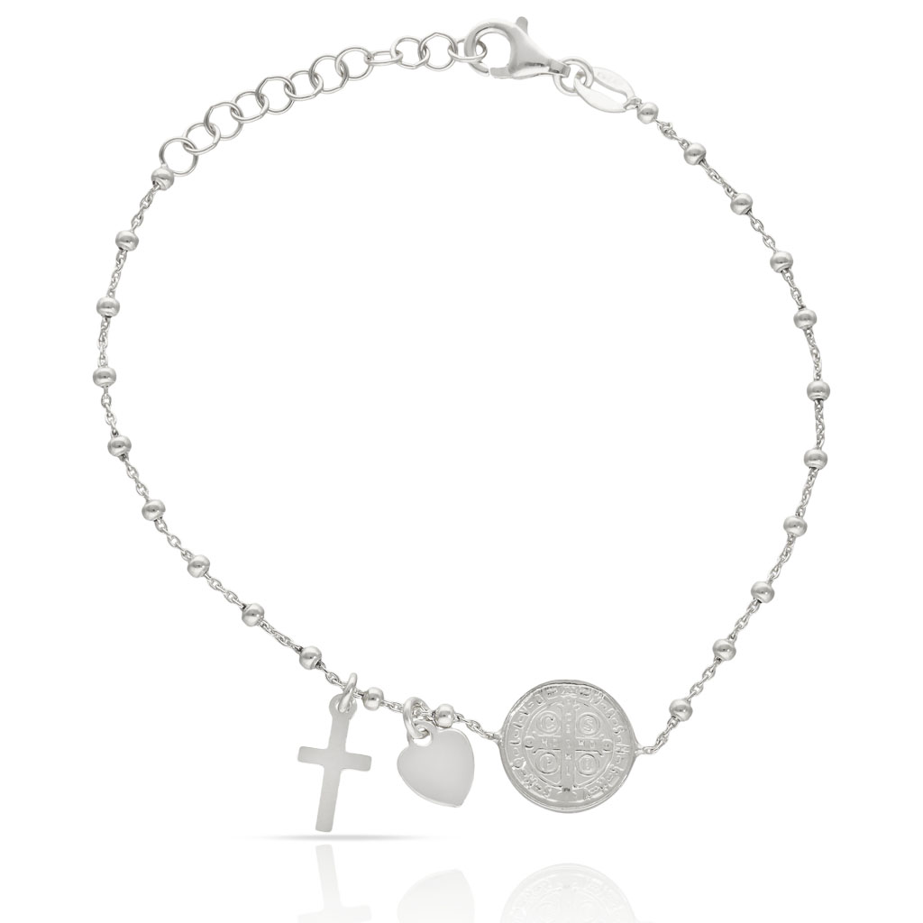 __ext__/PULSERA PLATA 925MM MILAGROSA + CRUZ DE SAN BENITO