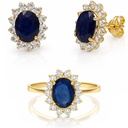__ext__/PENDIENTES ORO 18KL ZAFIROS FINOS + CIRCONITAS