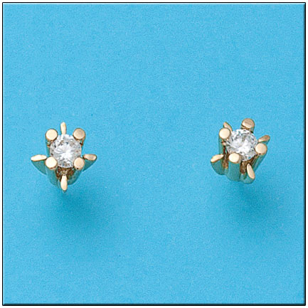 PENDIENTES ORO 18KL CIRCONITAS