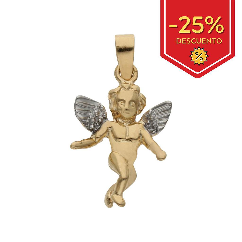 COLGANTE ORO 18KL CUPIDO - 12X18MM