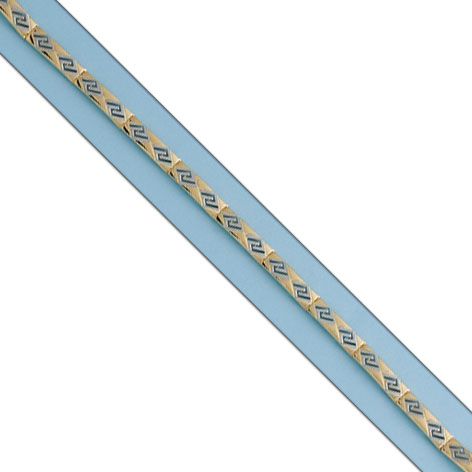 PULSERA BICOLOR ORO 18KL