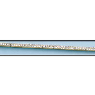 PULSERA BICOLOR ORO 18KL