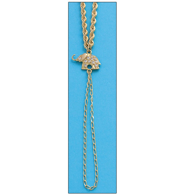 PULSERA DEDO ELEFANTE ORO 18KL