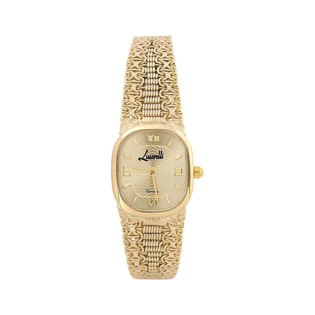 RELOJ SEÑORA ORO 18KL LUCARELLI