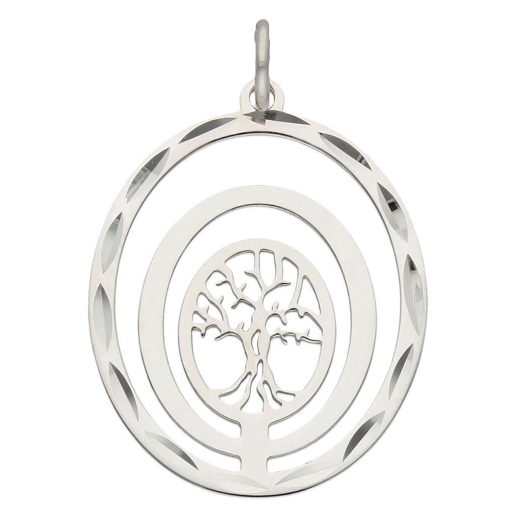 COLGANTE PLATA 925MM ARBOL DE LA VIDA