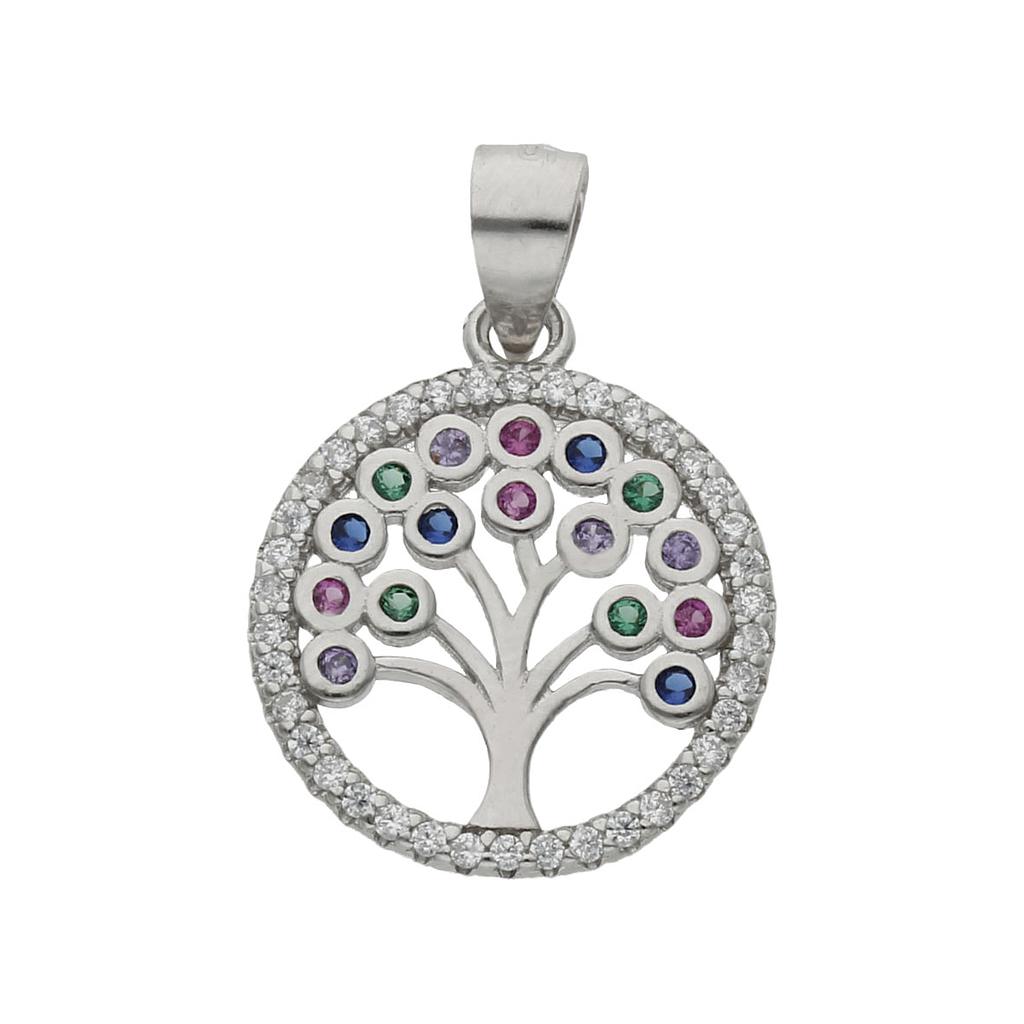COLGANTE PLATA 925MM ARBOL DE LA VIDA - 15MM