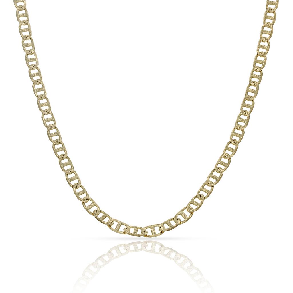COLLAR ORO 18KL ANCLA - 3MM