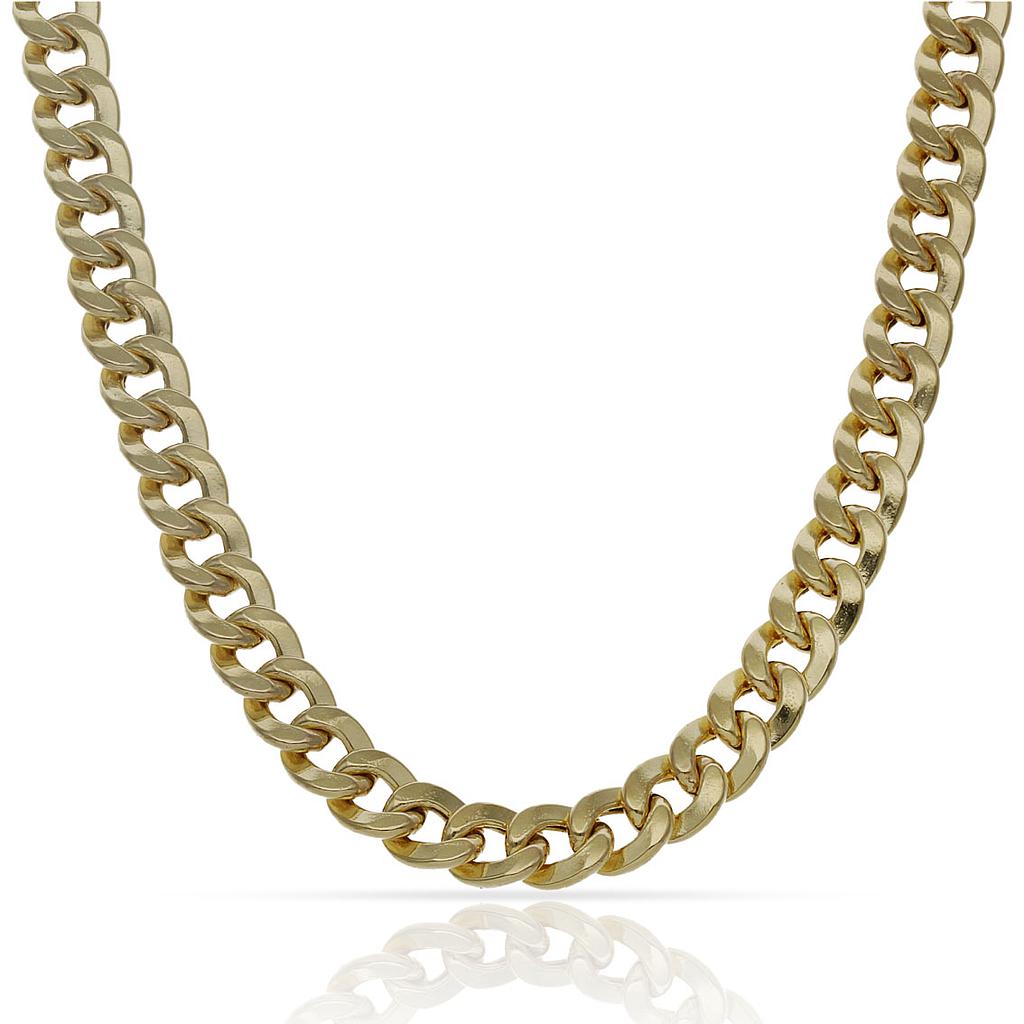 COLLAR ORO 18KL BARBADO HUECO - 6.50MM