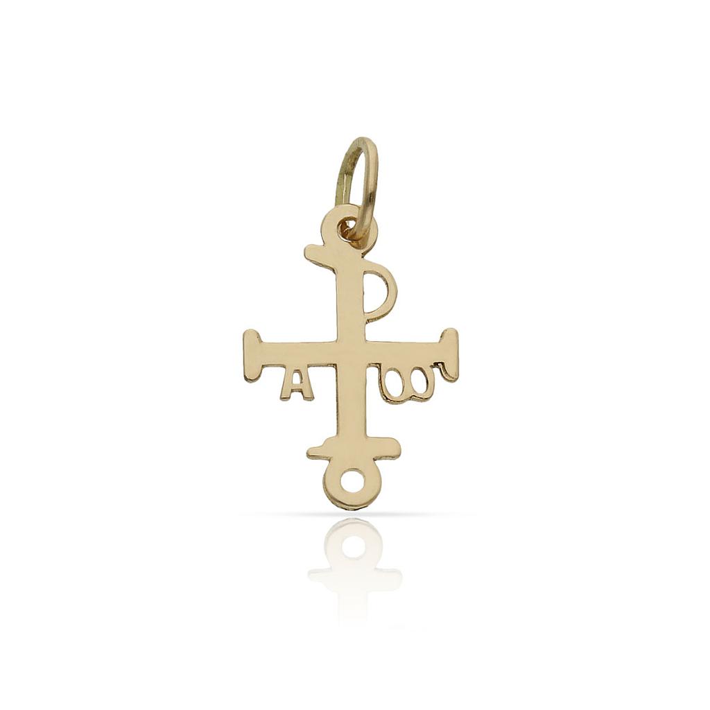 CRUZ ORO 18KL - 12X18MM
