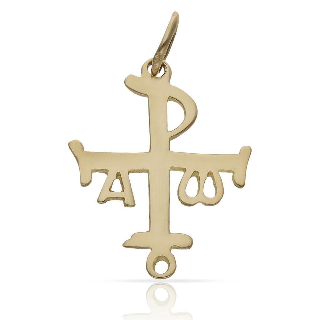 CRUZ ORO 18KL - 22x38MM