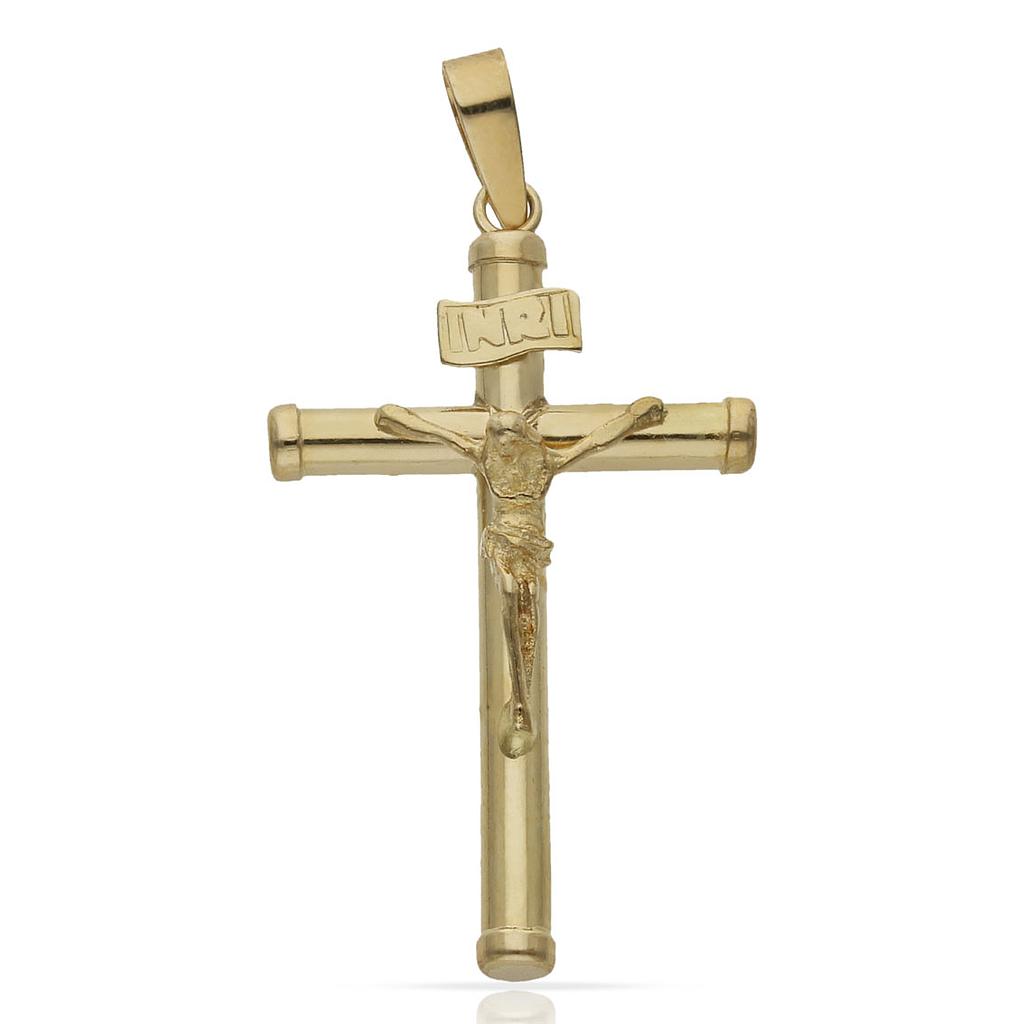 CRUZ ORO 18KL CRISTO - 18X33MM