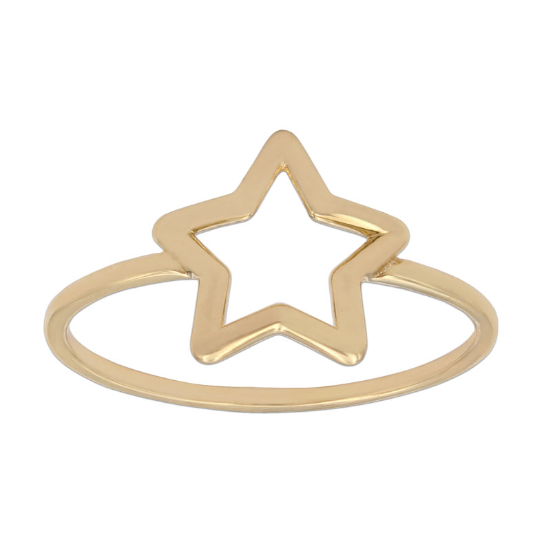 SORTIJA ESTRELLA ORO 18KL