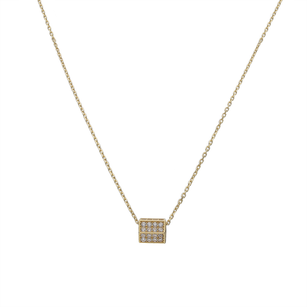 GARGANTILLA ORO 18KL HEXAGONAL