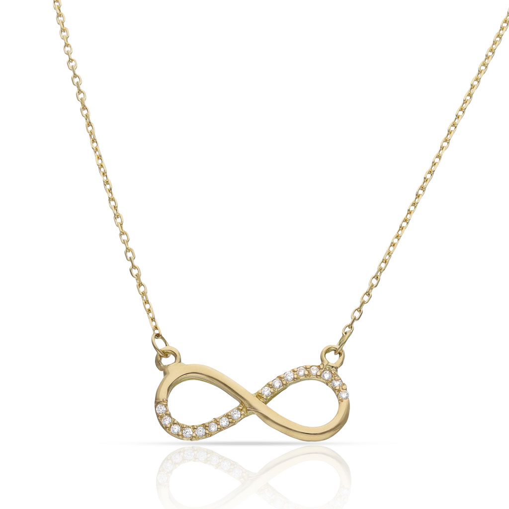 GARGANTILLA ORO 18KL INFINITO CIRCONITAS
