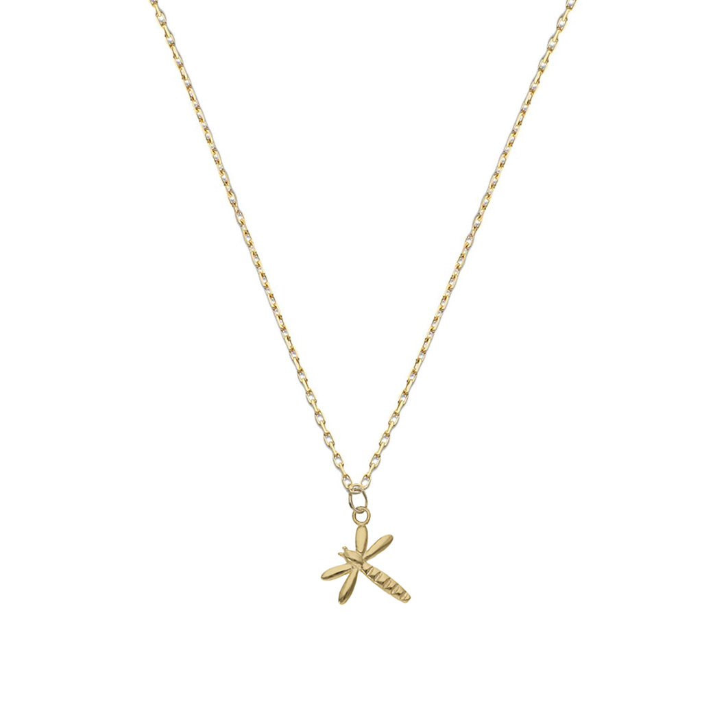 GARGANTILLA ORO 18KL LIBELULA