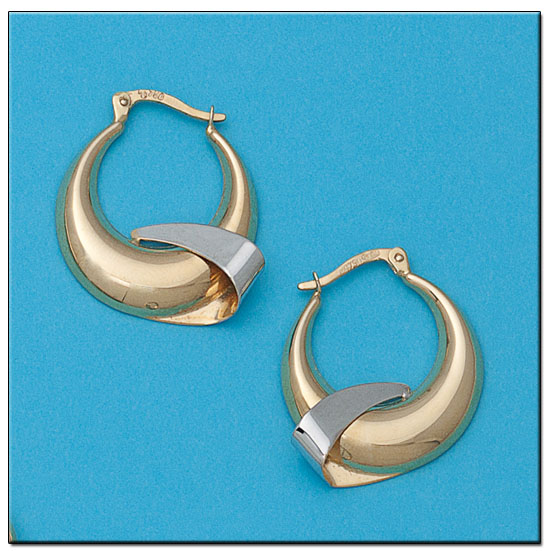 AROS ORO 18KL BICOLOR