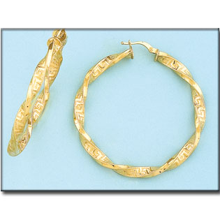 AROS ORO 18KL GRECA - 42MM