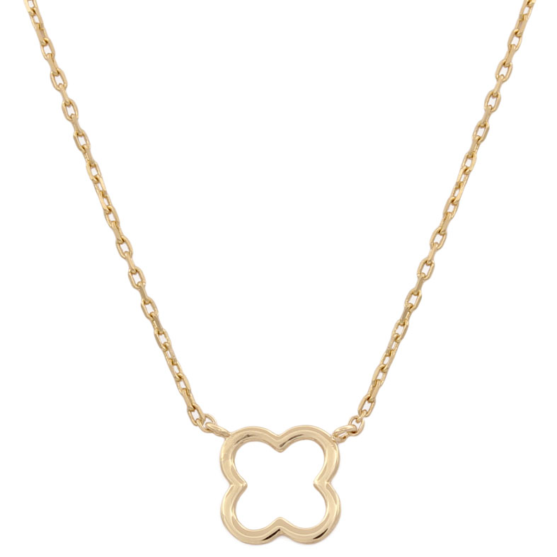 GARGANTILLA ORO 18KL TREBOL