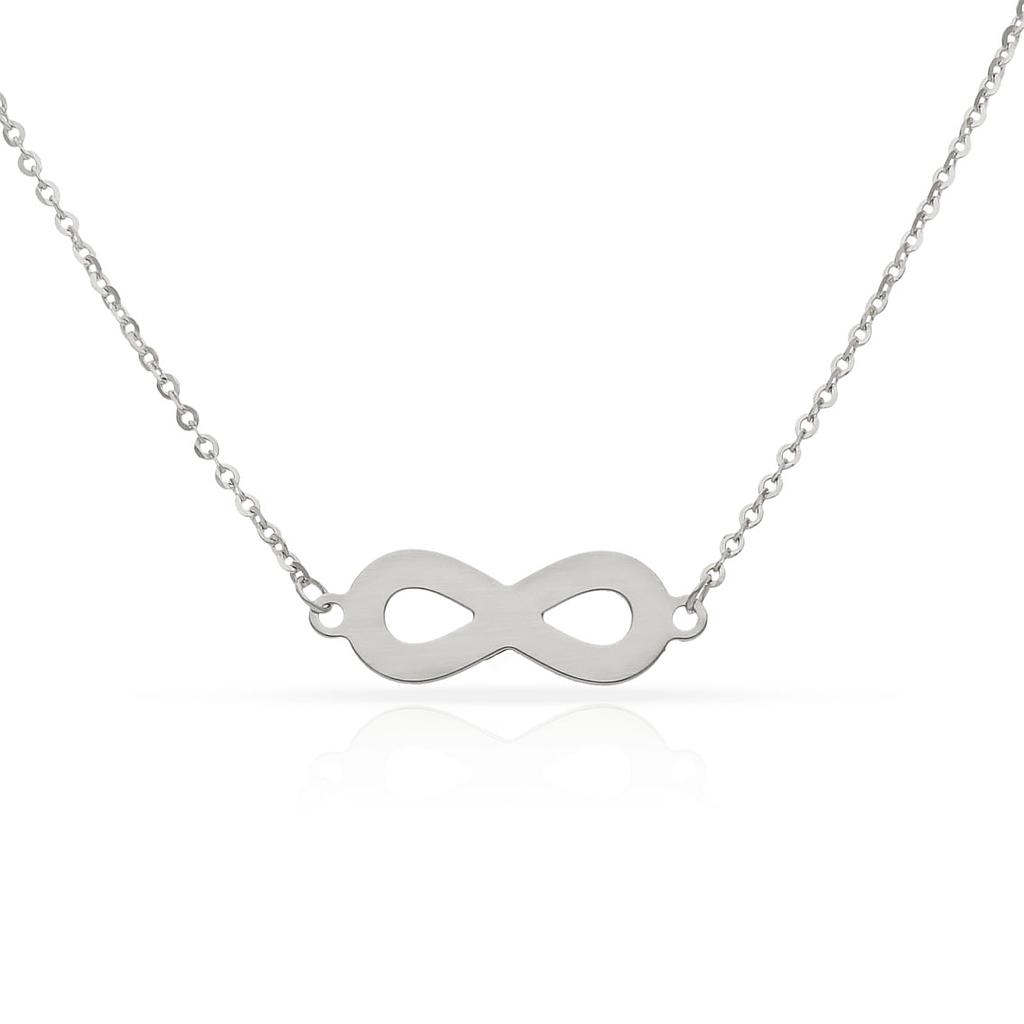 GARGANTILLA ORO BLANCO 18KL INFINITO