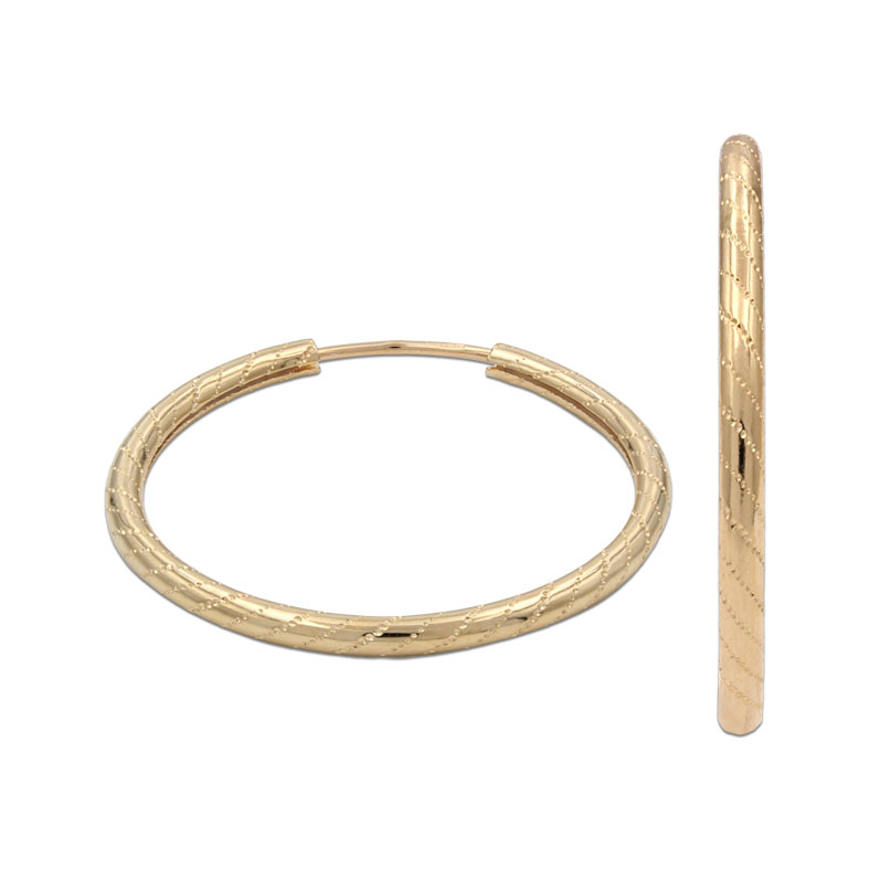 AROS ORO 18KL TUBO - 20MM