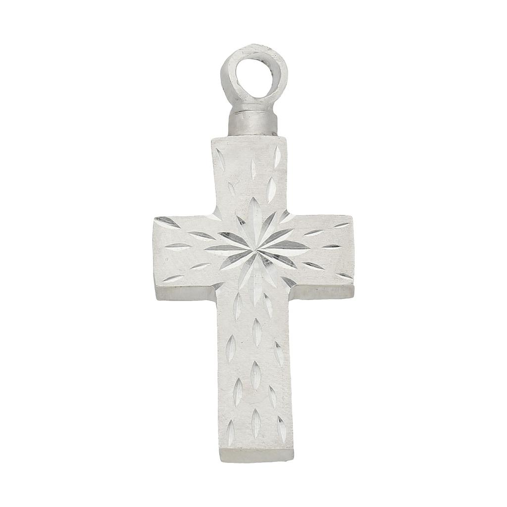 GUARDACENIZAS PLATA 925MM CRUZ - 17X34MM