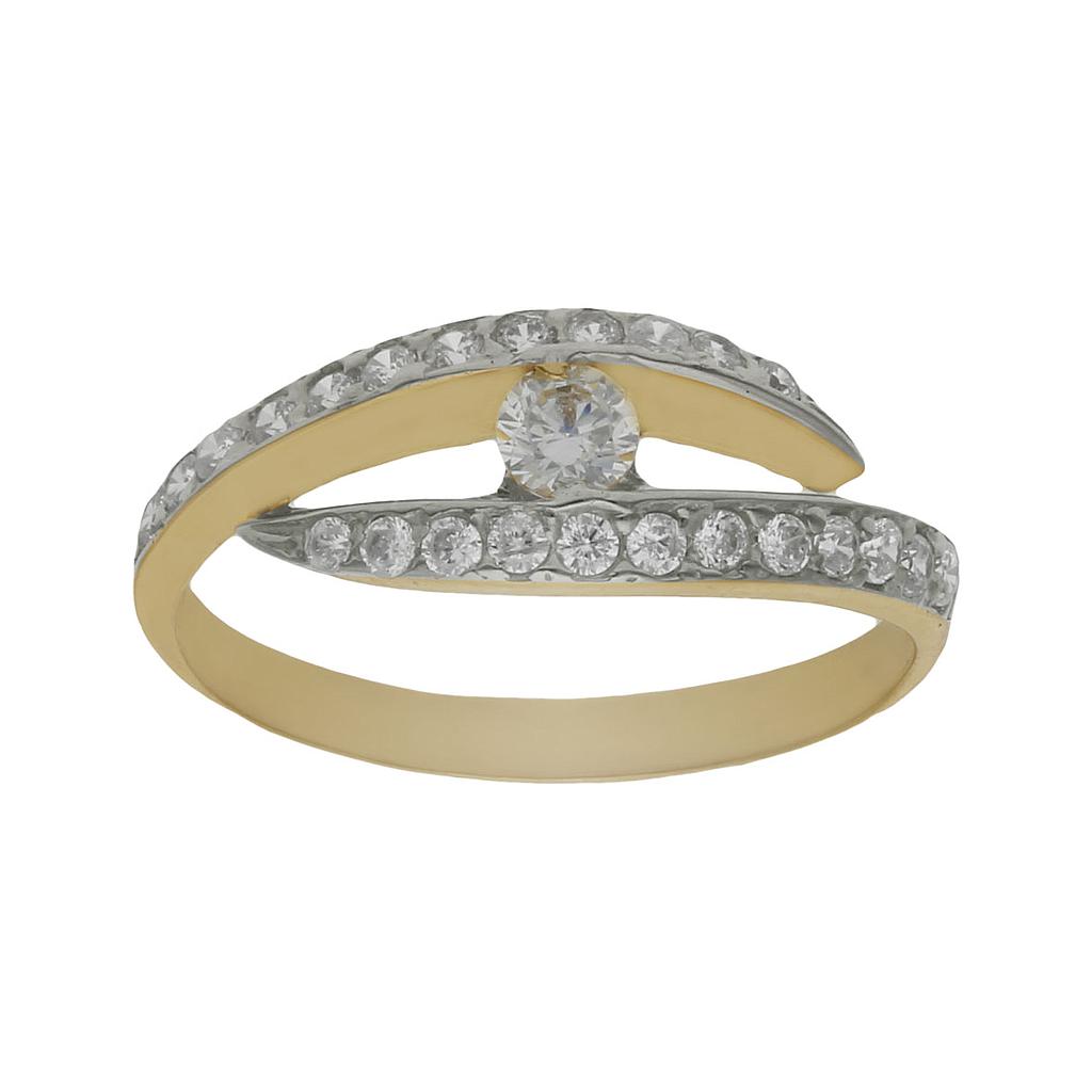 SORTIJA ORO 18KL CIRCONITAS