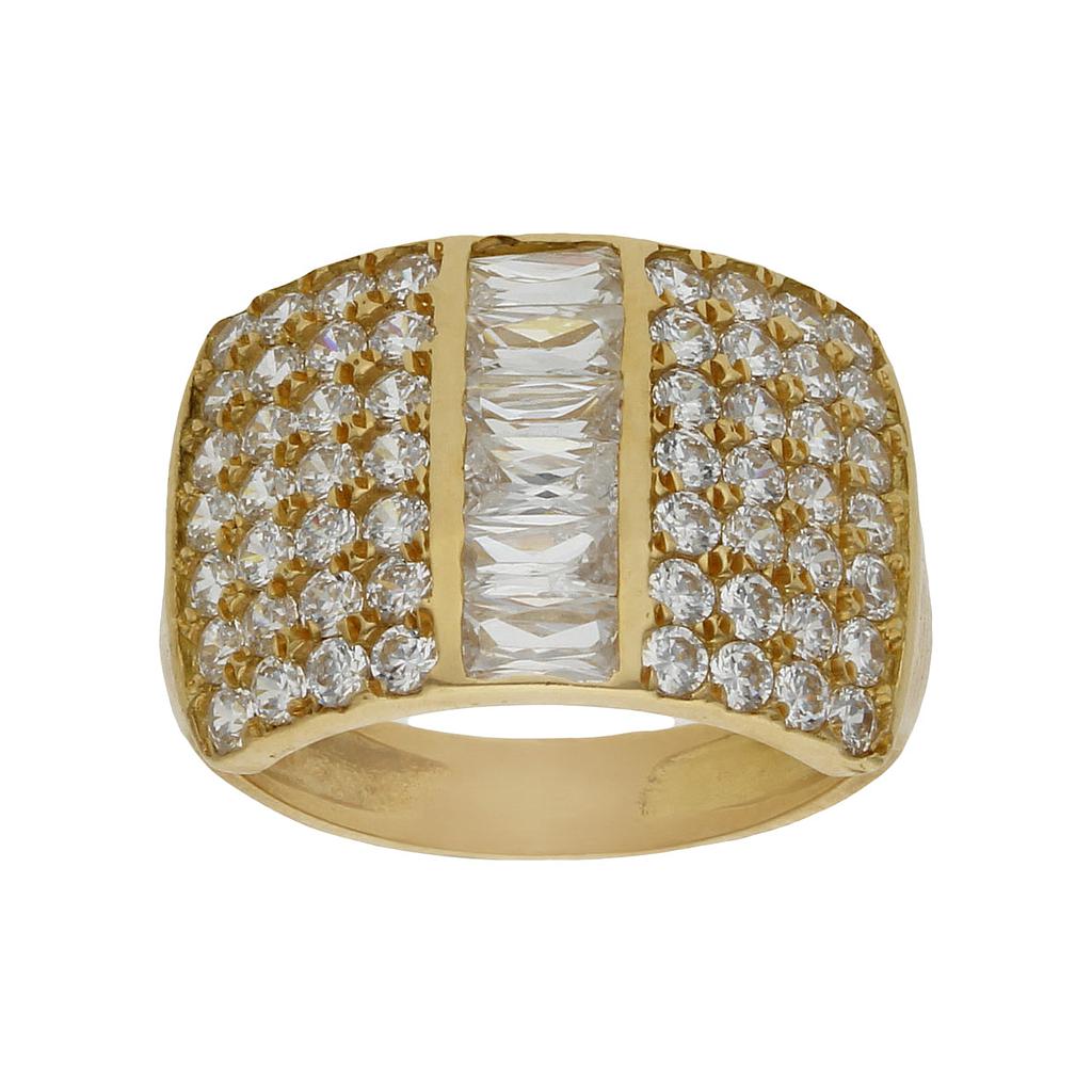 SORTIJA ORO 18KL CIRCONITAS