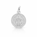 MEDALLA PLATA 925MM SAN BENITO - 12MM