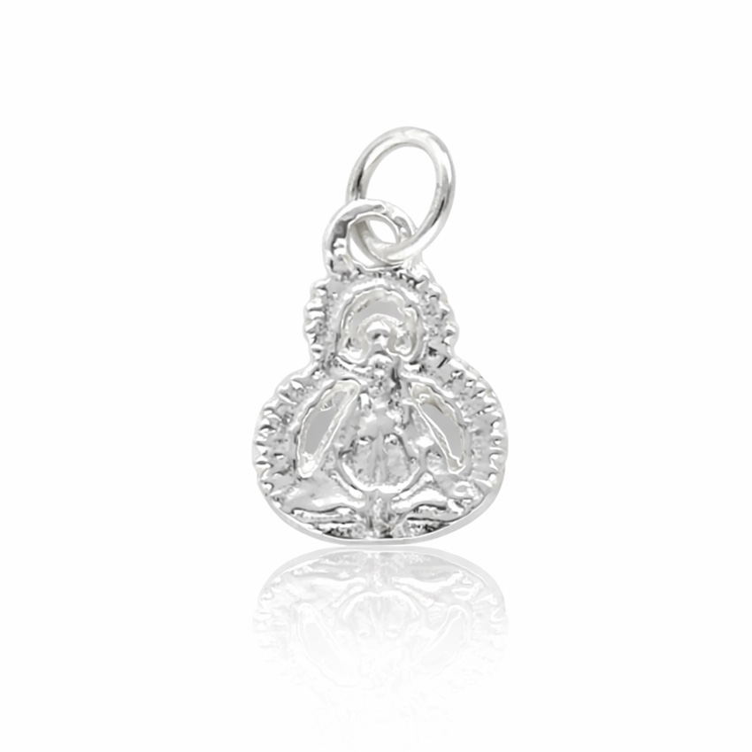 MEDALLA PLATA 925MM VIRGEN DE LA CABEZA PEQUEÑA - 10x14MM