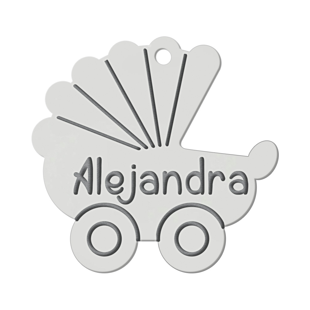 MI HISTORIA - ABALORIO PLATA 925MM CARRITO