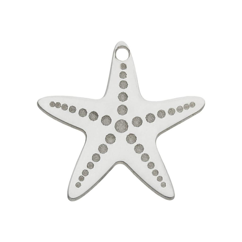 MI HISTORIA - ABALORIO PLATA 925MM ESTRELLA MAR