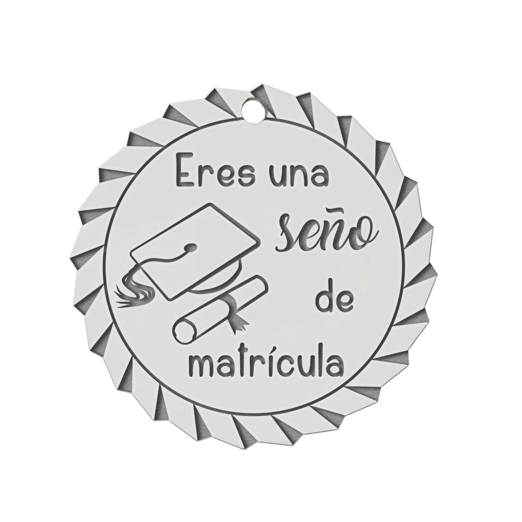 MI HISTORIA - ABALORIO SEÑO MATRICULA PLATA 925MM