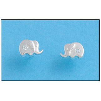PENDIENTE PLATA 925MM ELEFANTE GRANDE