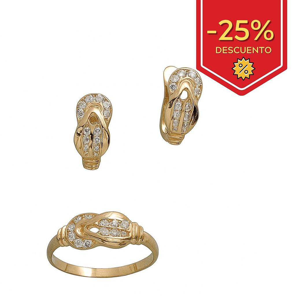 PENDIENTES ORO 18KL
