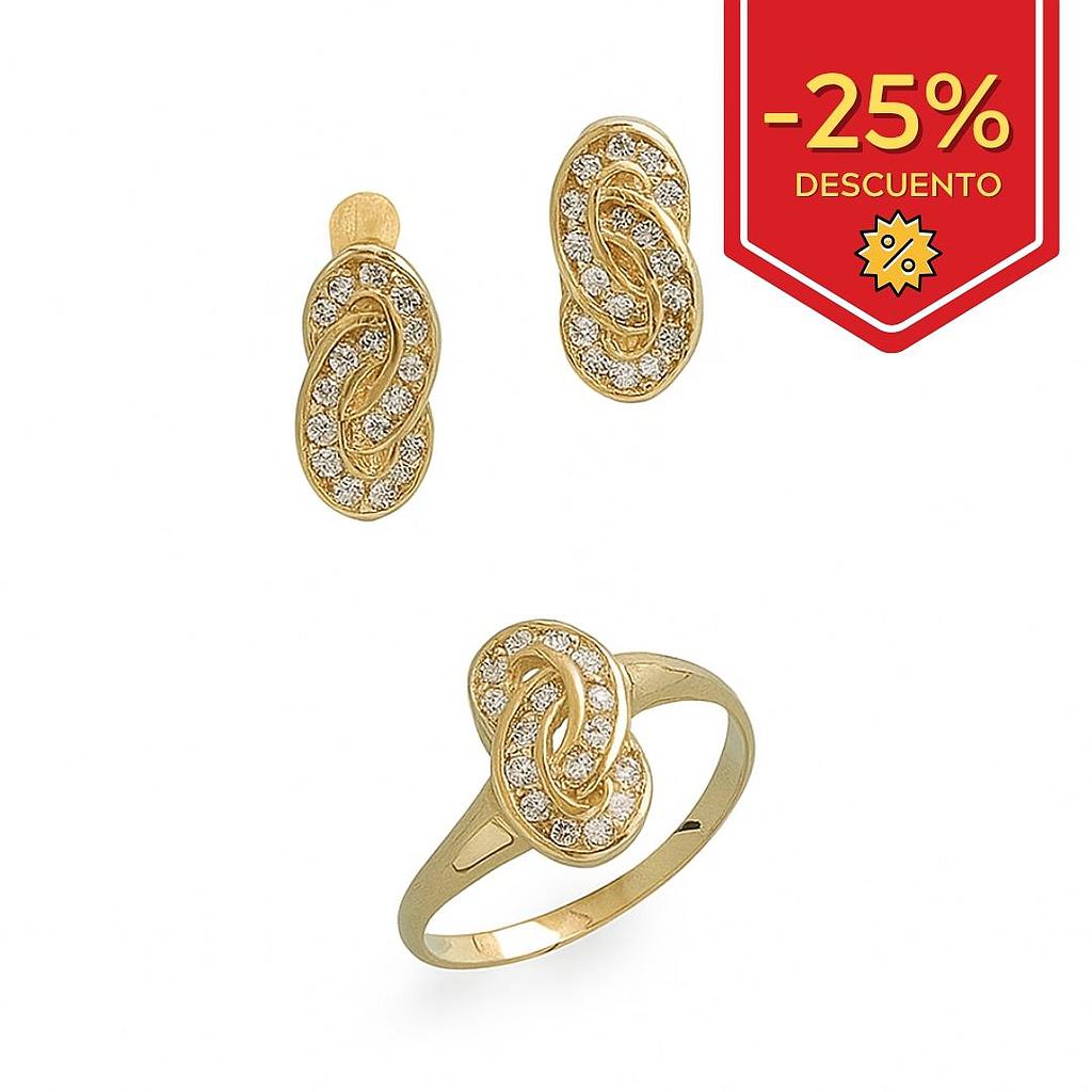 PENDIENTES ORO 18KL