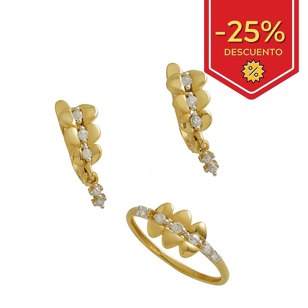 PENDIENTES ORO 18KL