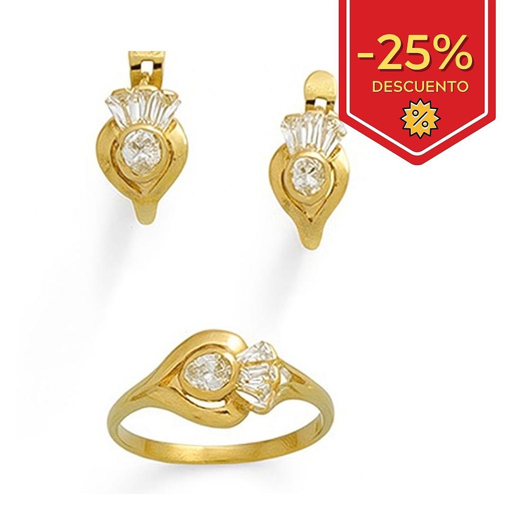 PENDIENTES ORO 18KL