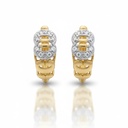 PENDIENTES ORO 18KL CIRCONITAS