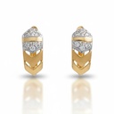 PENDIENTES ORO 18KL CIRCONITAS