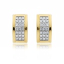 PENDIENTES ORO 18KL CIRCONITAS
