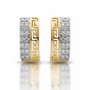 PENDIENTES ORO 18KL CIRCONITAS