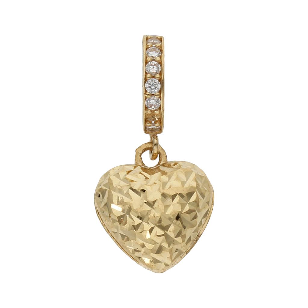 CHARMS ORO 18KL CORAZON TALLADO