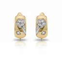 PENDIENTES ORO 18KL CIRCONITAS