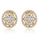 PENDIENTES ORO 18KL CIRCONITAS
