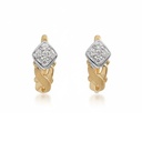 PENDIENTES ORO 18KL CIRCONITAS