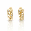 PENDIENTES ORO 18KL CIRCONITAS
