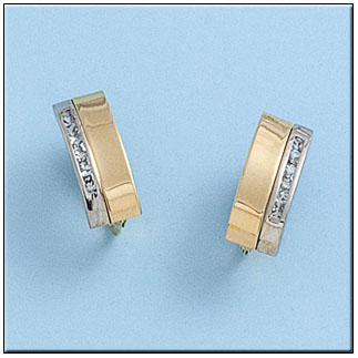 PENDIENTES ORO 18KL CIRCONITAS
