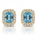 PENDIENTES ORO 18KL CIRCONITAS