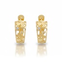 PENDIENTES ORO 18KL CIRCONITAS